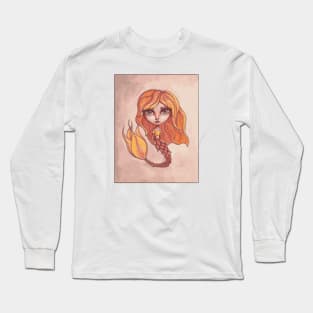 Autumn Mermaid Cutie Long Sleeve T-Shirt